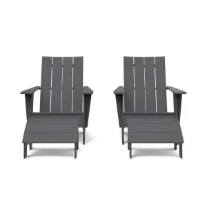 Adirondack Chair with Ottoman Bundle