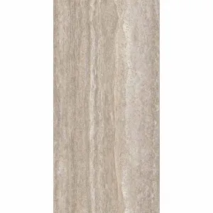 Arte Mocha 20mm Travertine Marble Effect Outdoor Porcelain Tile 50x100cm