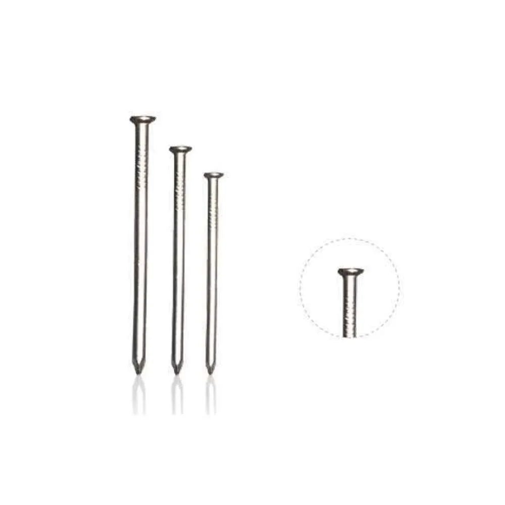 BIL Nails Flat Head Bright 75mm x 1kg **