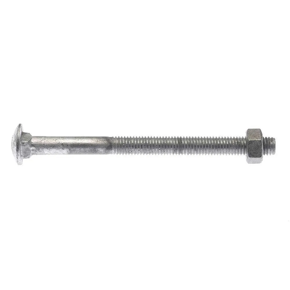 Bolt & Nut Galv Cup M10 x 130