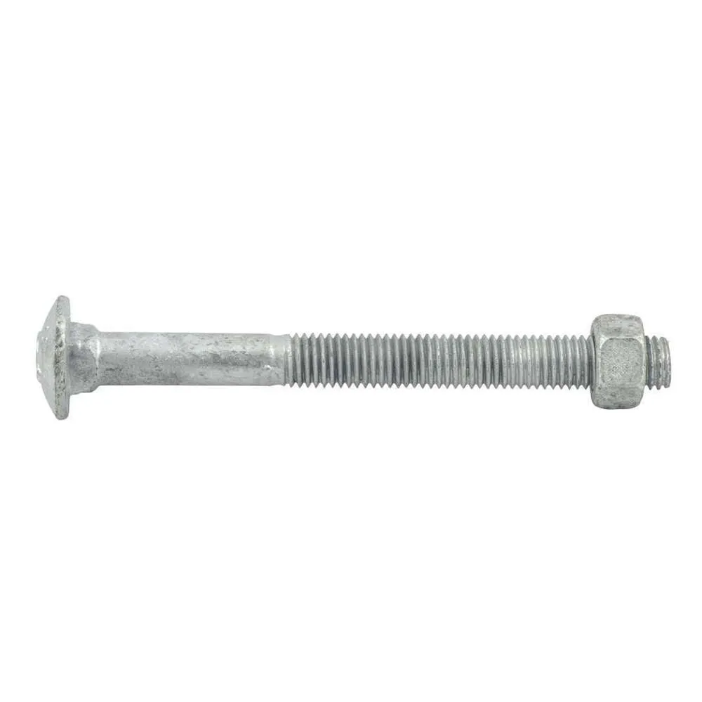 Bolt & Nut Galv Cup M12 x 130