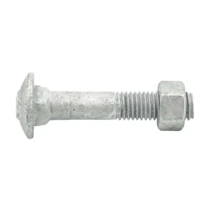 Bolt & Nut Galv Cup M12 x 65