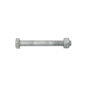 Bolt & Nut Galv Hex M6 x 50