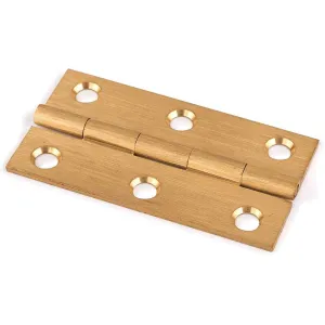 Butt Hinges Solid Brass 4" x 2 3/8" w/ Screws **