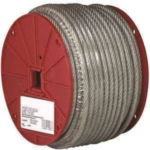 Campbell Cable 1/8"/3mm Vinyl Coated to 3/16"/4.6mm