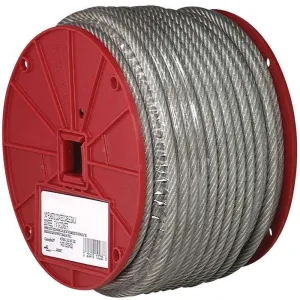 Campbell Cable 3/32"/2mm Vinyl Coated to 3/16"/4.6mm