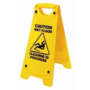 Caution Floor Sign Cleaning/Work in Progress