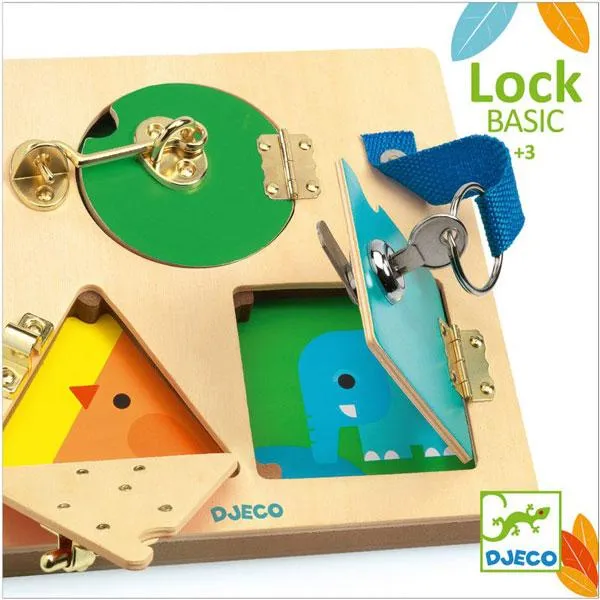 Djeco Lock Basic Puzzle (3 )