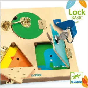 Djeco Lock Basic Puzzle (3 )