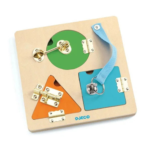 Djeco Lock Basic Puzzle (3 )