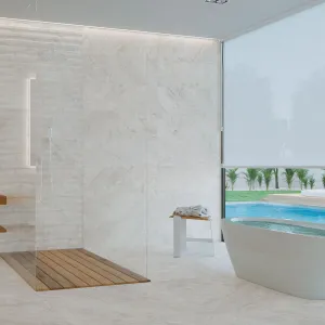 Dreamy Desert 4D Shaped Marble Effect Porcelain Tile 100x180cm Matt