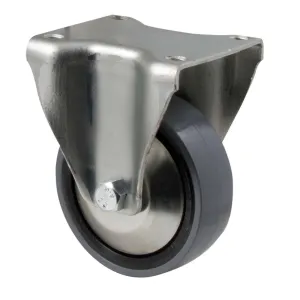 Fallshaw J-Castor 100 x 32mm Grey PU Fixed 300kg