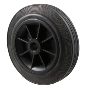 Fallshaw Wheels 200mm HRA200 Black Rubber 190kg