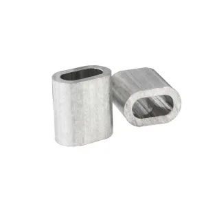 Fixworx Crimp Oval for Cable & Wire Rope M8 2pc Alum