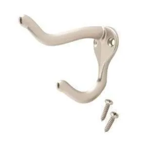 Fixworx Hook Hat & Coat Oval Base Chrome