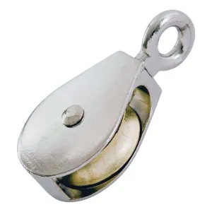 Fixworx Pulley Awning Single Nickel Plated 35mm