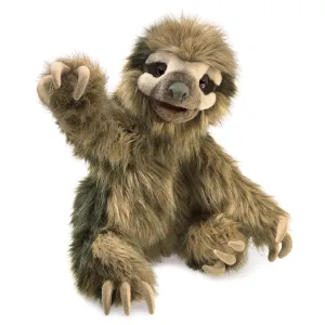 Folkmanis Puppet - 3 Toed Sloth