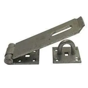 Hasp & Staple 7 1/4" ZP Heavy Brass Pin