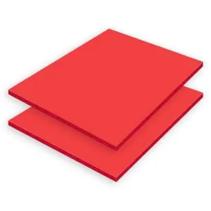 Hydro Panel Board 2440 x 1220 x 16mm 1-Side Red Mirror (0.55g/cm3)