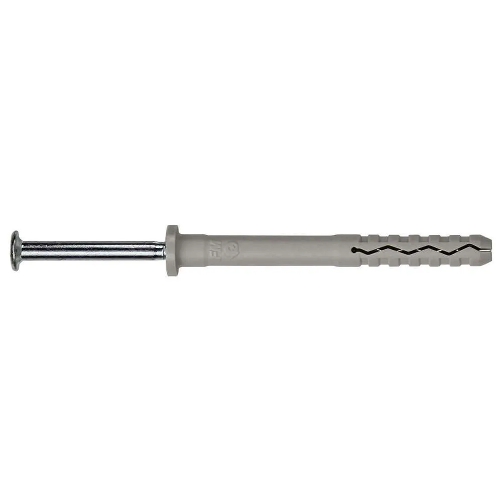 Iccons Nylon Hammer Screw 6 x 50mm Zinc