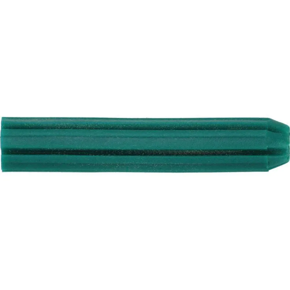 Iccons PVC Wall Plug Green 7 x 38mm (25pk)