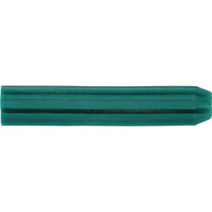 Iccons PVC Wall Plug Green 7 x 38mm (25pk)
