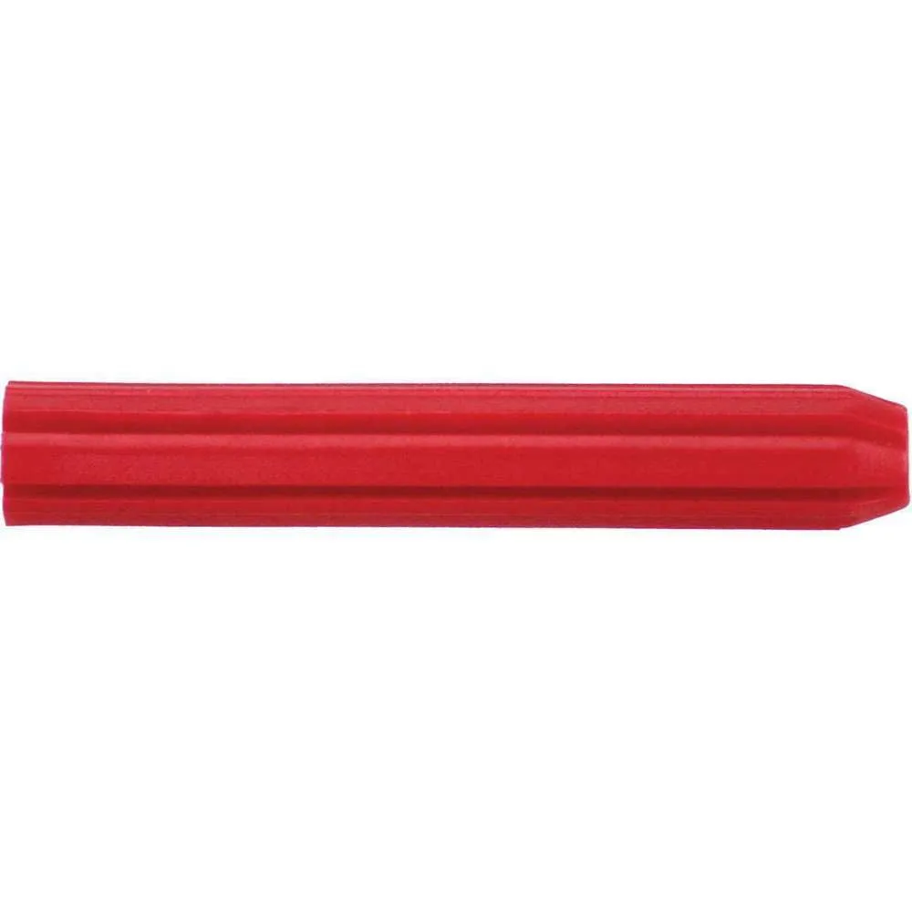 Iccons PVC Wall Plug Red 6 x 50mm (25pk)