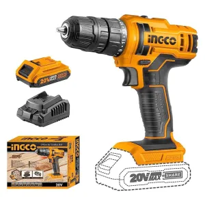 Ingco Li-ion Impact drill 8-13mm 20V 55Nm