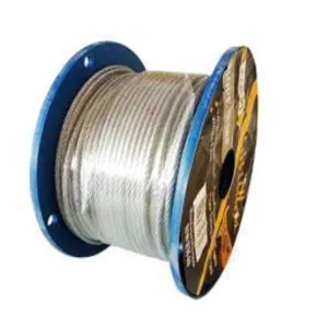 Jackbird Rope Wire Galv Steel 4mm x 100m