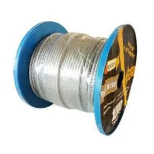 Jackbird Rope Wire Galv Steel 5mm x 100m