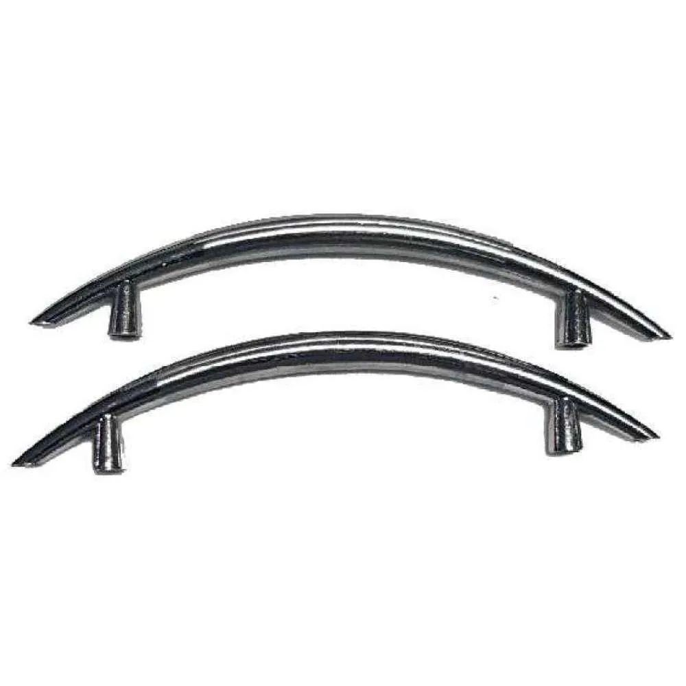 Jia Drawer Handle 96mm Zinc Nickle Plated w/ Screws #9631
