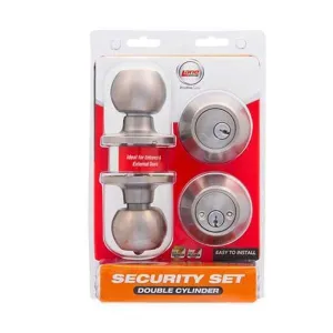 Lane Bala Double Security Set D/Cylinder SSS (Entrance & Deadbolt)