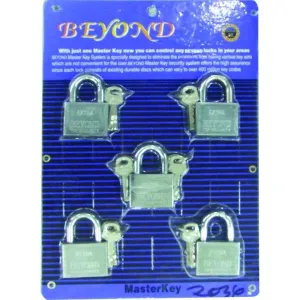 Lock Set 50mm Short x 5pc Set