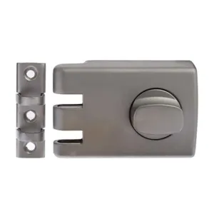 Lockwood Deadlock 303 S/Cylinder Chrome