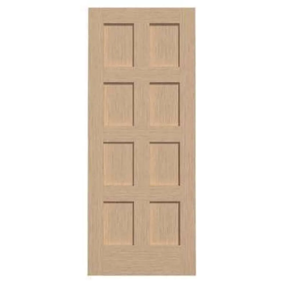 Mahogany Solid Door 850 x 2100 x 38mm Unfinished Surface