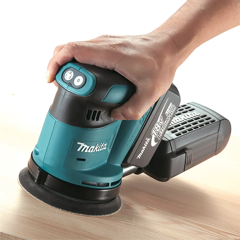 Makita 18V BL Random Orbital Sander 125mm (5") (Skin Only)