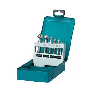 Makita Countersink Drill Bit Set 6pc