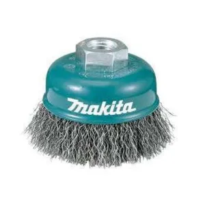 Makita Steel Cup Wire Brush Straight M10 x 60mm