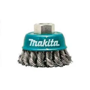 Makita Steel Cup Wire Brush Twisted M14 x 75mm