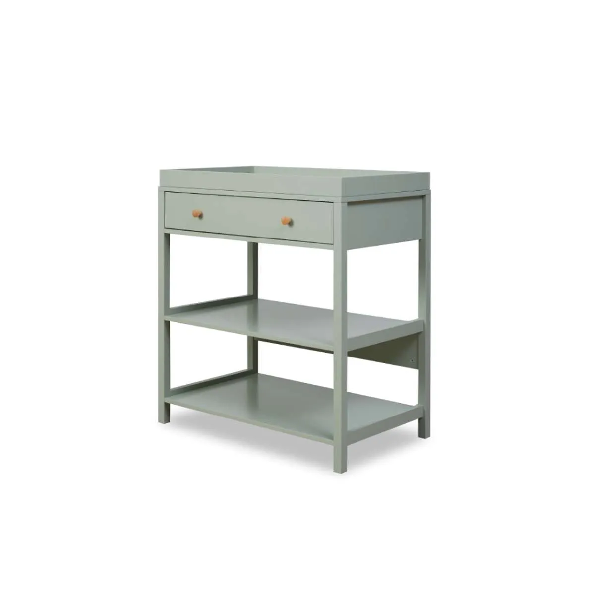 Mocka Change Table With Removable Top - Sage Green Mocka