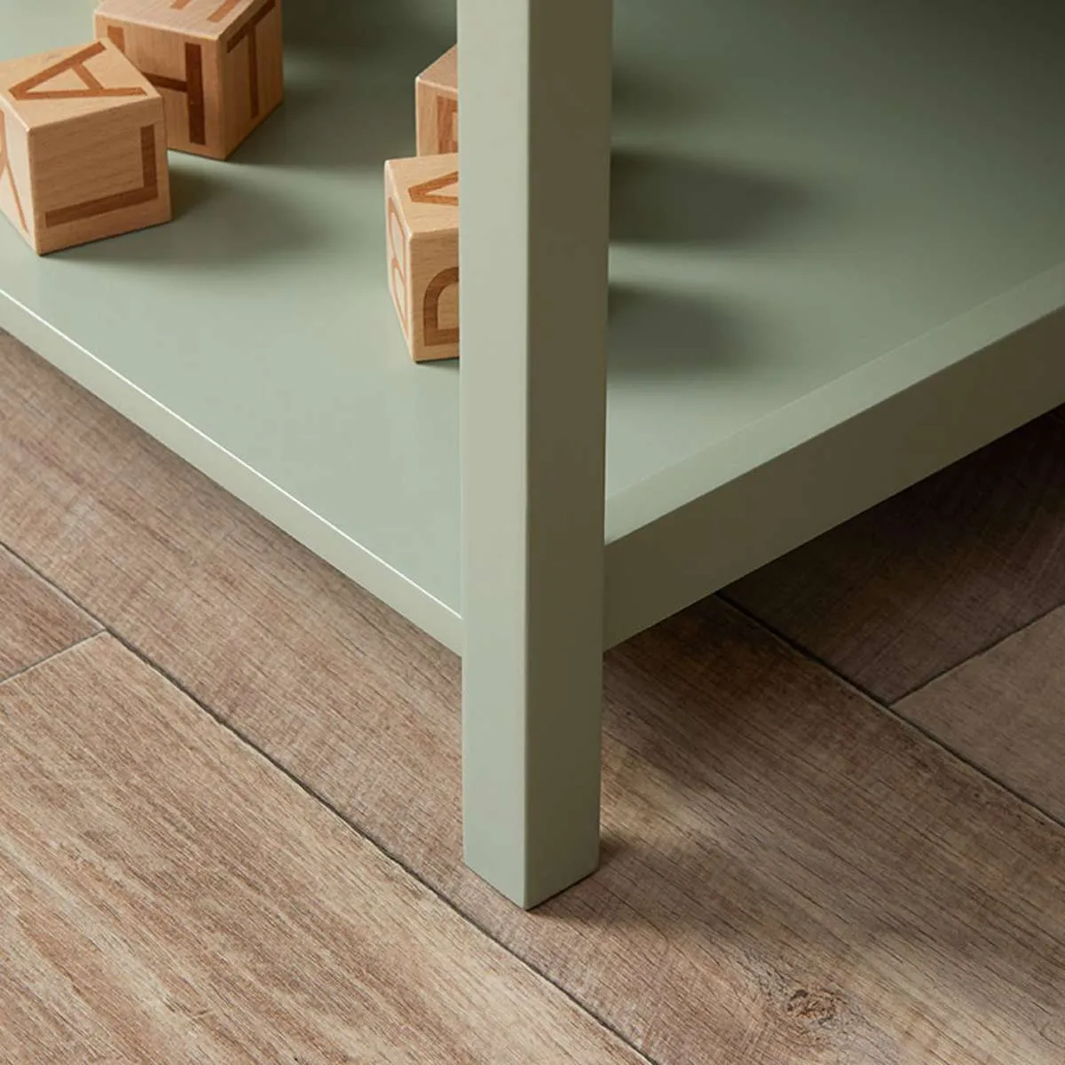 Mocka Change Table With Removable Top - Sage Green Mocka