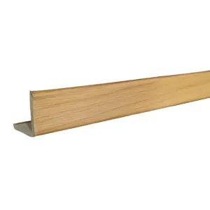 Prime WPC Decorative Wall Panel Outer Corner 25 x 25 x 2900mm Teak