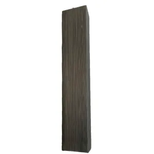 Prime WPC End Cap 2900mm x 40mm x 60mm Black