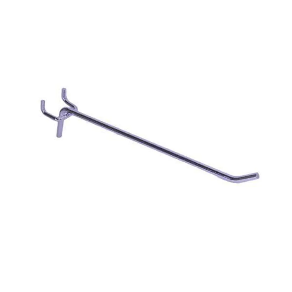 Romm Peg Board Hooks CP 200mm L/D Single Prong 20149/DTC-0821