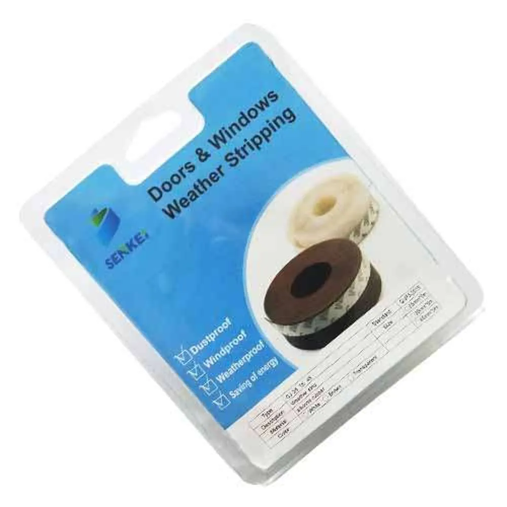 Senkei Window & Door Sealing Strip White 25mm x 5m