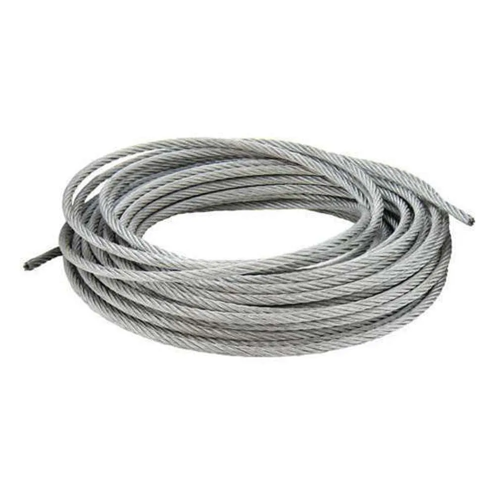 Steel Wire Rope Galv 8mm (6 x 19   FC)
