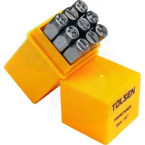 Tolsen 9pk Figure Punch 6mm
