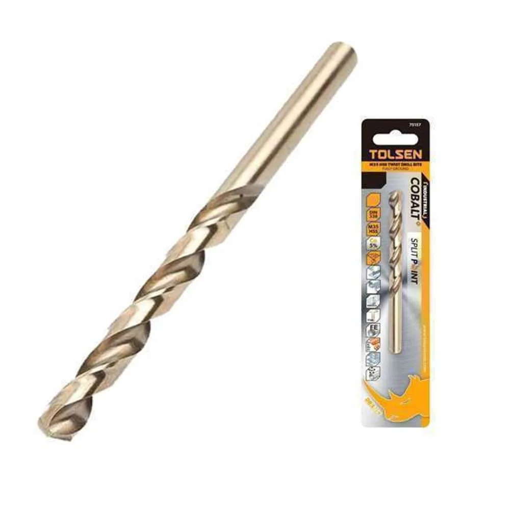 Tolsen Cobalt Twist Drill Bit 3/8" 1pc