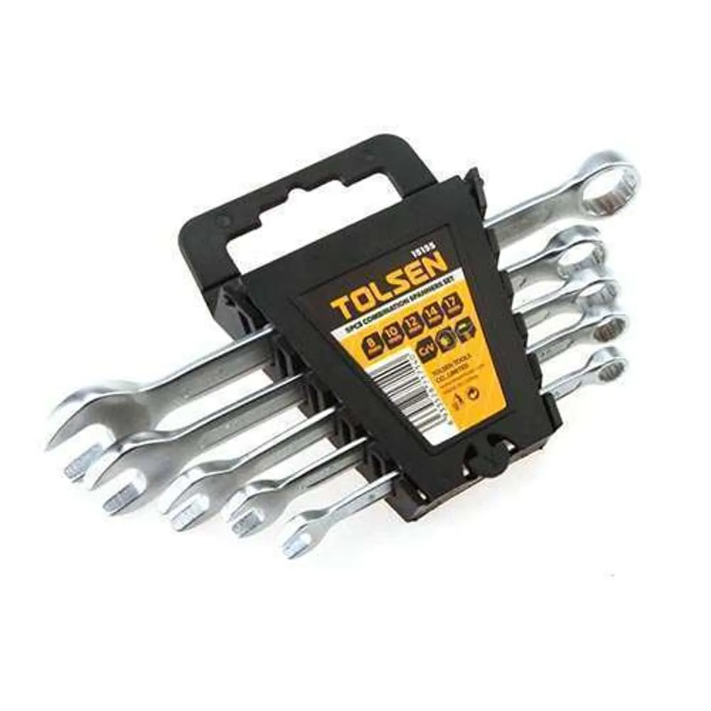 Tolsen Combination Spanner 5pc Set (810121417)