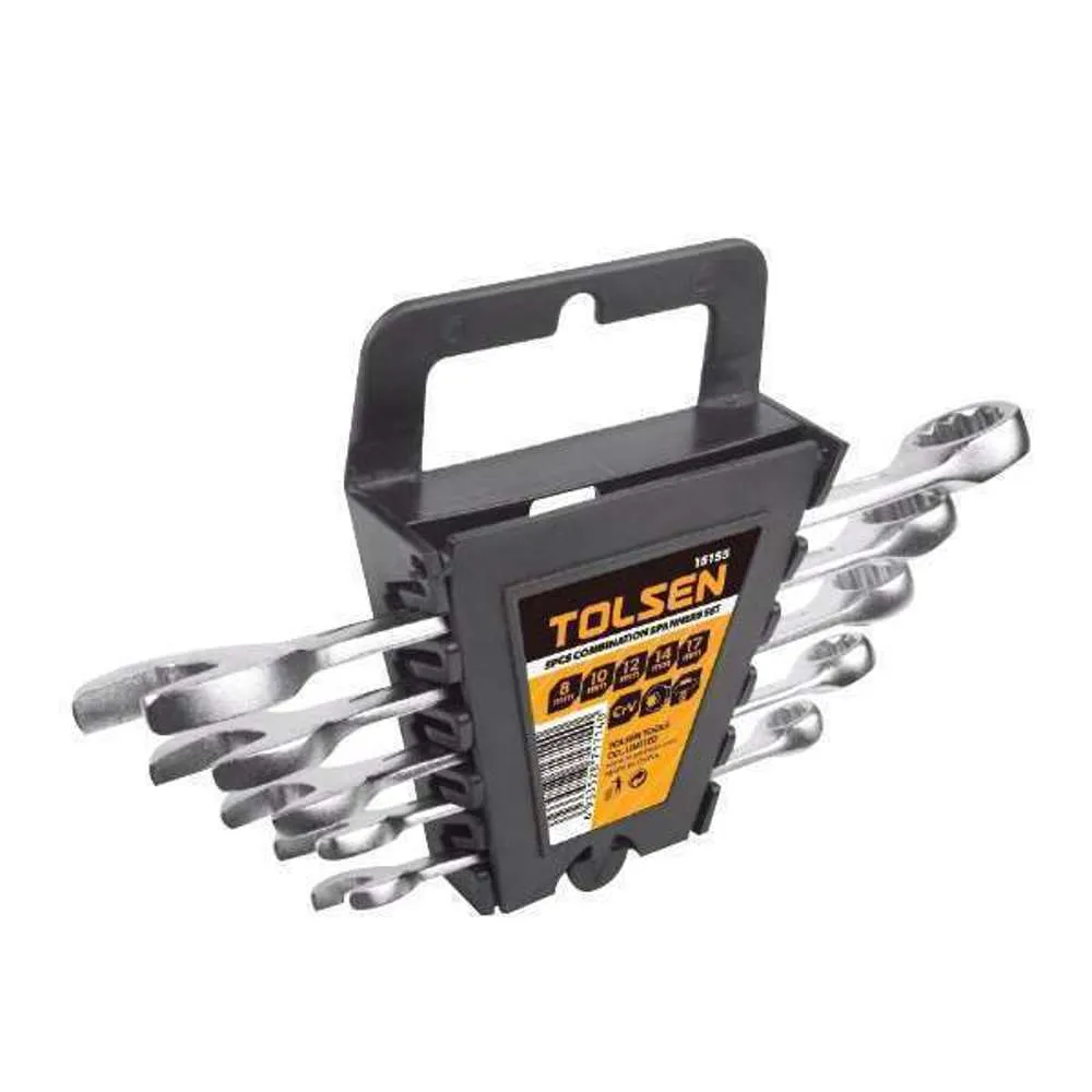 Tolsen Combination Spanner 5pc Set (810121417)
